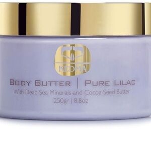 KEDMA Body Butter Lilac 8.8 ounces New Dead Sea Minerals Cocoa Seed Butter